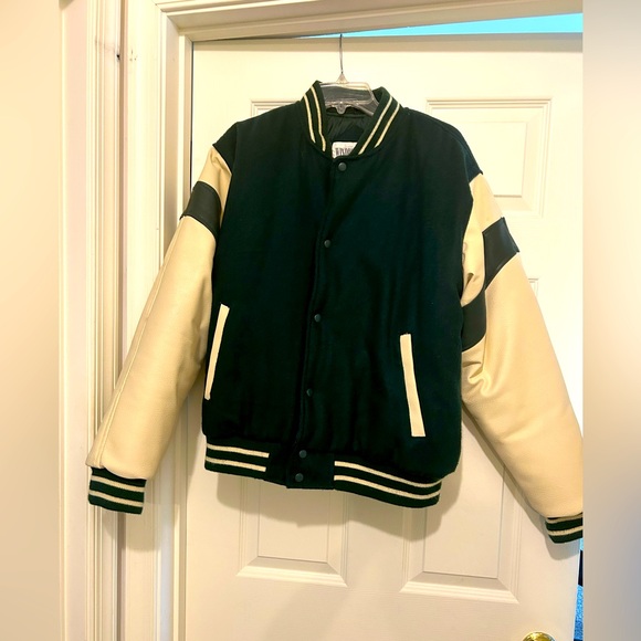 Windbreaker Vintage Wool Blend Varsity Jacket Size L - Picture 1 of 9